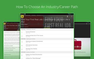 Job Hunt Course स्क्रीनशॉट 3
