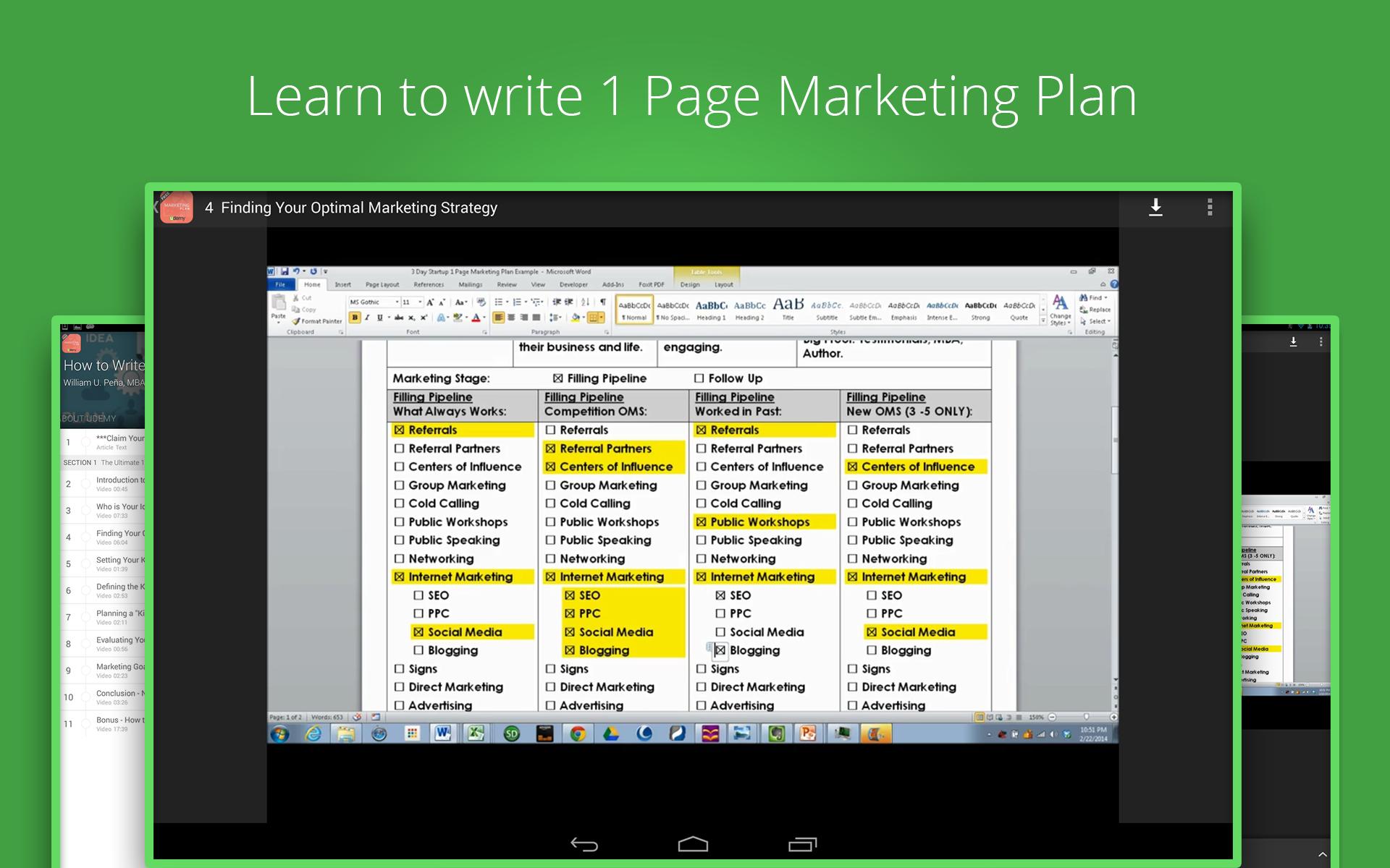 How To Write A Marketing Plan for Android - APK Download