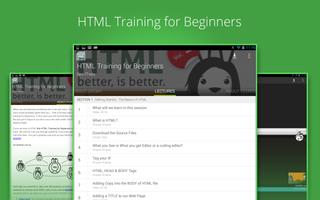 Beginners HTML Training capture d'écran 3