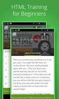 Beginners HTML Training পোস্টার