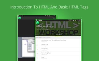 Basic HTML Tutorial by Udemy تصوير الشاشة 2