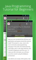 Programming Tutorials - Java پوسٹر