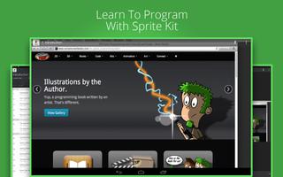 Learn Sprite Kit programming captura de pantalla 3