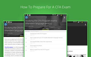 CFA Program exams course capture d'écran 3