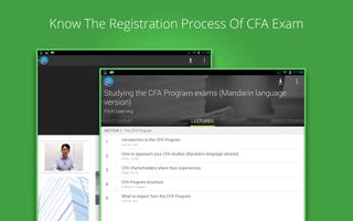 CFA Program exams course captura de pantalla 2