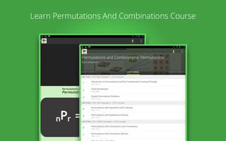 Permutations Tutorials تصوير الشاشة 2