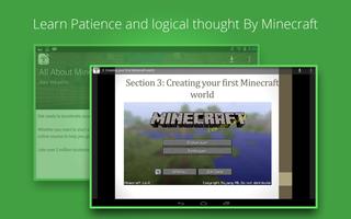 Education with Minecraft Game syot layar 2
