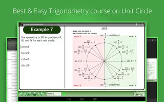 Trigonometry: The Unit Circle screenshot 3