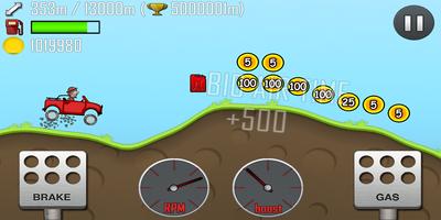 Hill Climb Racing постер