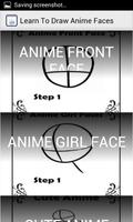 برنامه‌نما Learn To Draw Anime Faces عکس از صفحه