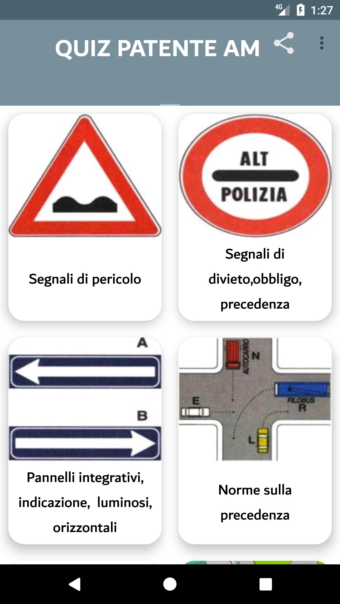 SCARICA QUIZ PATENTE AM DA