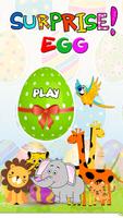 Surprise Eggs Animal Game Affiche