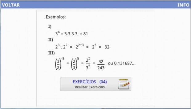 Matemática Elementar Móvel imagem de tela 3