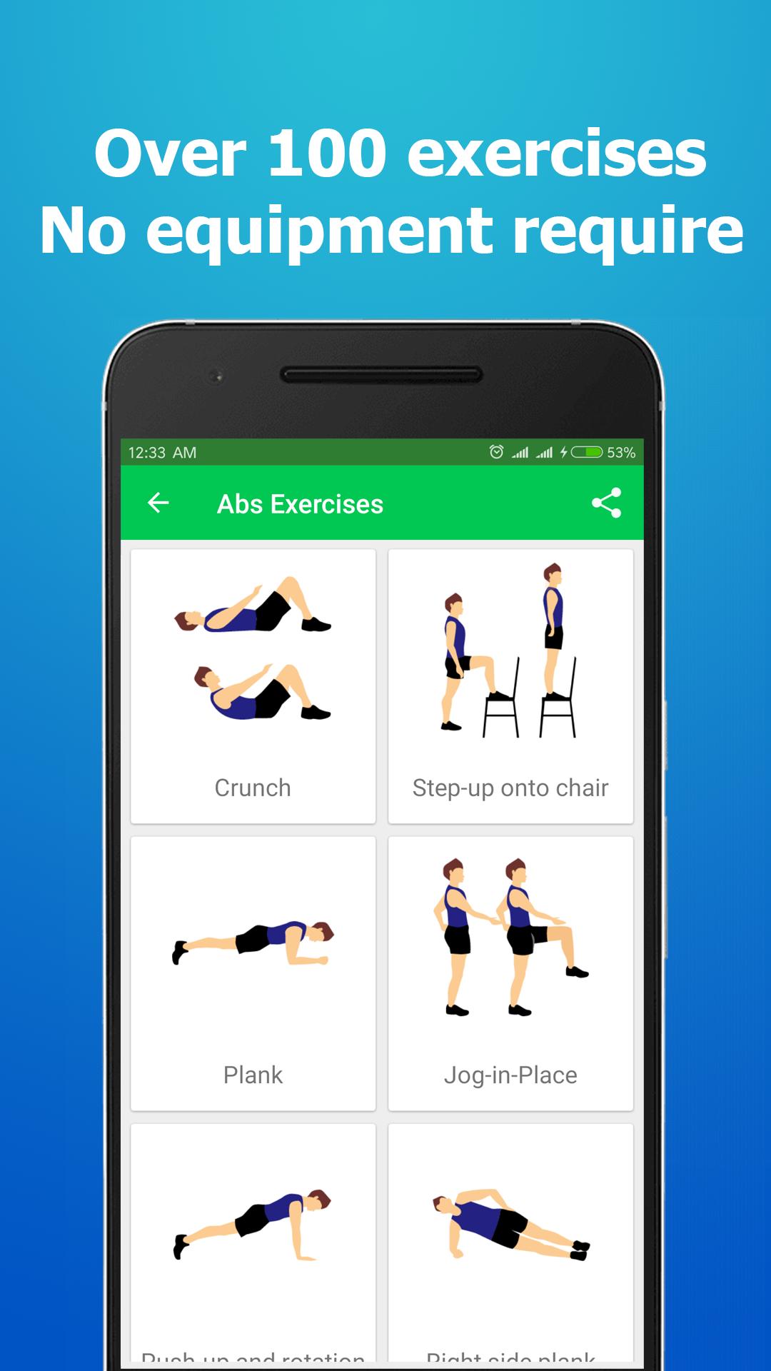 77 Days Best free bodyweight workout app for android for Workout at Gym