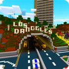 Los Dangeles. Map for Minecraft PE icône