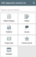 UGC Approved Journal List capture d'écran 1
