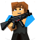 Craft Gun Survival Cube Shooter 3D icon