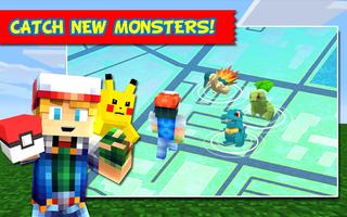 Catch Pixelmon Go! syot layar 1