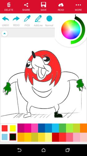 Ugandan Knuckles Coloring Book For Android Apk Download