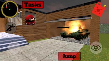 Ugandan Knuckles:  Da Wae of the Neighbor Meme ảnh chụp màn hình 1