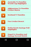 Namibia Cricket تصوير الشاشة 1