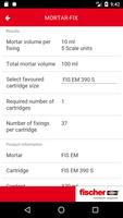 fischer MORTAR-FIX スクリーンショット 1