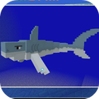 Mod Jaws and Megalodon MCPE أيقونة