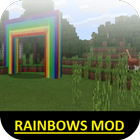 Mod Rainbows for MCPE icône