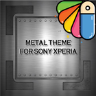 metal theme xperia icon