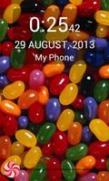 Candy Crunch lockscreen Free Cartaz