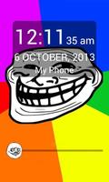 Troll Face Meme Lockscreen ポスター