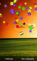 برنامه‌نما Independence Day Kites LWP عکس از صفحه