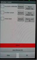 برنامه‌نما aile güvenliği gps takip عکس از صفحه