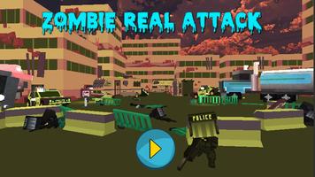 Zombie Real Attack Plakat