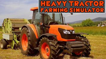 Heavy Tractor Farming Simulator Affiche