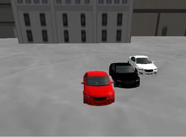 Sport Car City Simulation 3D Affiche