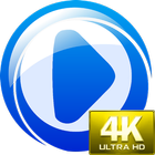 4K Video Player Ultra HD Free アイコン