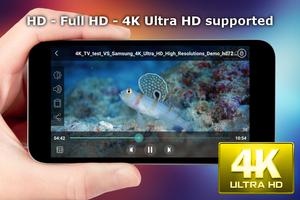 4K Video Player Ultra HD Free スクリーンショット 3