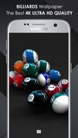 Billiards Wallpaper Affiche