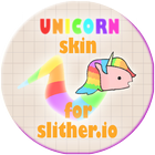 Unicorn Skin for slither.io Zeichen