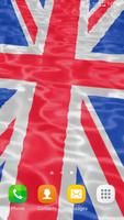 UK Flag Live Wallpaper 3D Ekran Görüntüsü 2