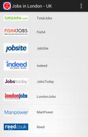 Jobs in London - UK poster