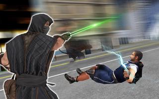 Ninja Warrior Crime City Sim 스크린샷 1