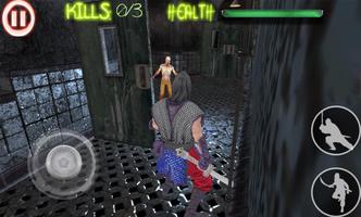 Ninja: Killer Zombie Hospital capture d'écran 1