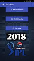 IPL Live Score الملصق