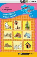 Animal Babies & Animal Homes plakat