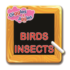 Birds & Insects for UKG Kids - Giggles & Jiggles icône