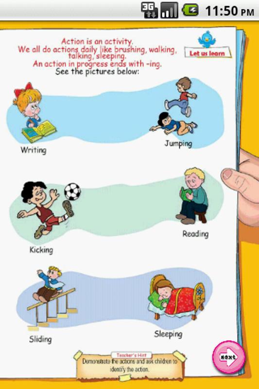 ukg action words in english giggles jiggles apk download free