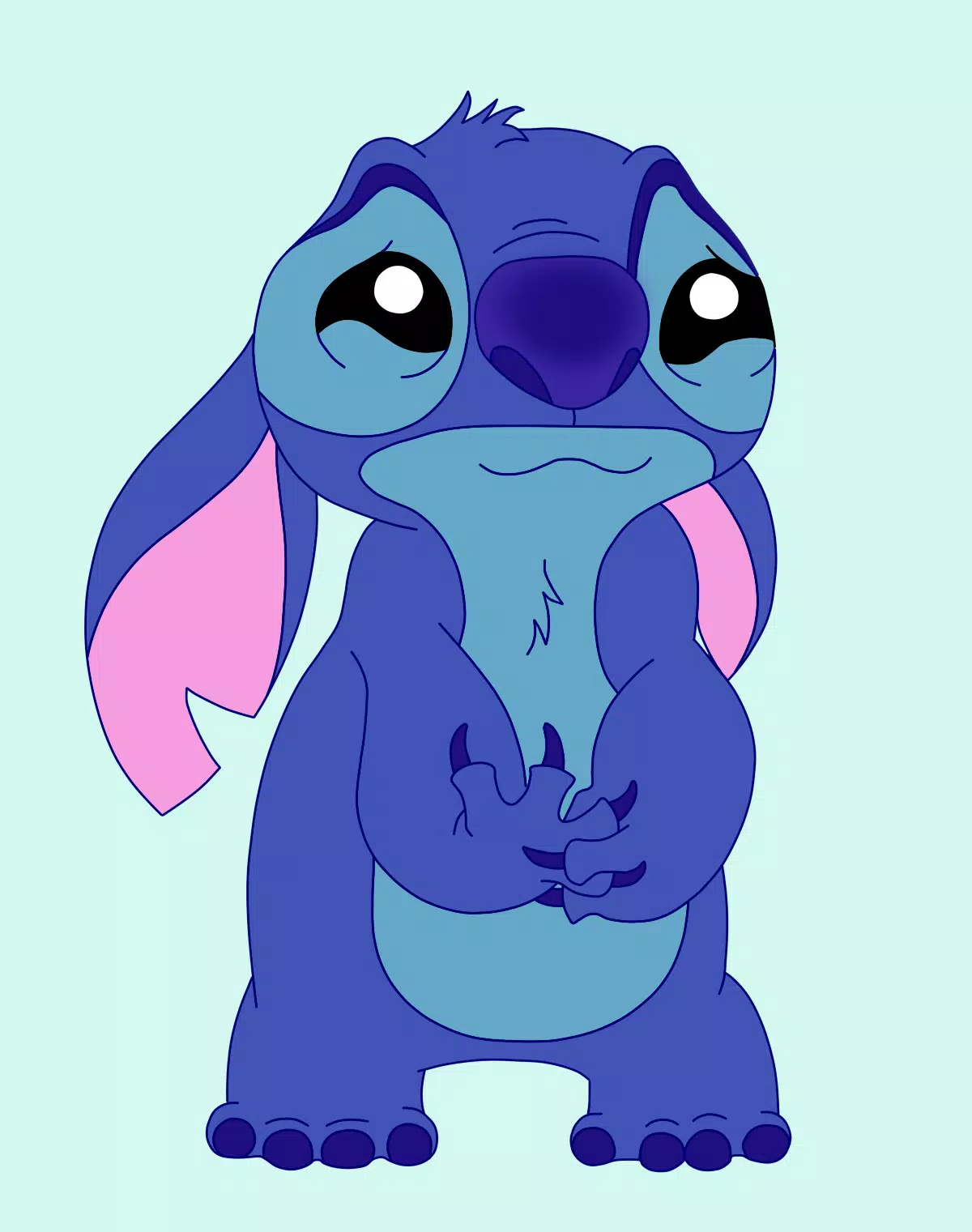 Download Cute Stitch Profile Picture Wallpaper