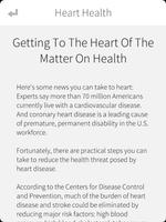 Heart Health - Cardiac Risk ảnh chụp màn hình 2